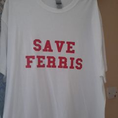 Ferris Bueller's Day Off T shirt Save Ferris