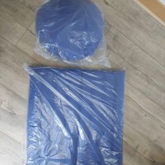 Meditation mat and cushion