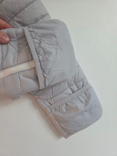 3-6m, The Little White Company Grey Bear Snowsuit