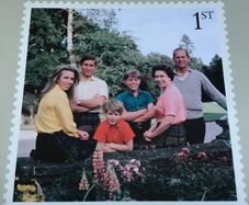 Queen Elizabeth II postcard