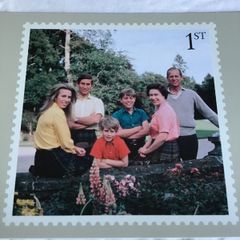 Queen Elizabeth II postcard