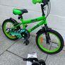 16" boys bike (green and black) Image 3