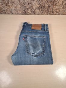 LEVIS 511 slim fit jeans blue denim Size W 30 L 30 zip fly