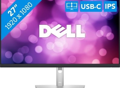 Dell P2722HE 68.6 cm (27) 1920 x 1080 pixels Full HD LCD Black, W126258028 (1080 pixels Full HD LCD Black P2722HE, 68.6 cm (27), 1920 x 1080 pixels, Full HD, LCD, Black