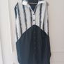 naya black and white tunic Image 4