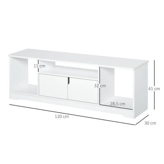 120cm Modern TV Stand with Shelves & Storage Cabinet for TV (FREE SHIPPING)