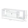120cm Modern TV Stand with Shelves & Storage Cabinet for TV (FREE SHIPPING) Image 4