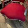 Antique style pink princess chair Image 6