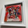 Framed Original Abstract Painting of Cow  Original Gift Image 5