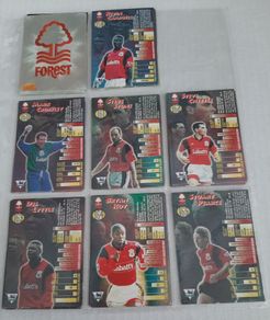 Notts Forest vintage match attack cards