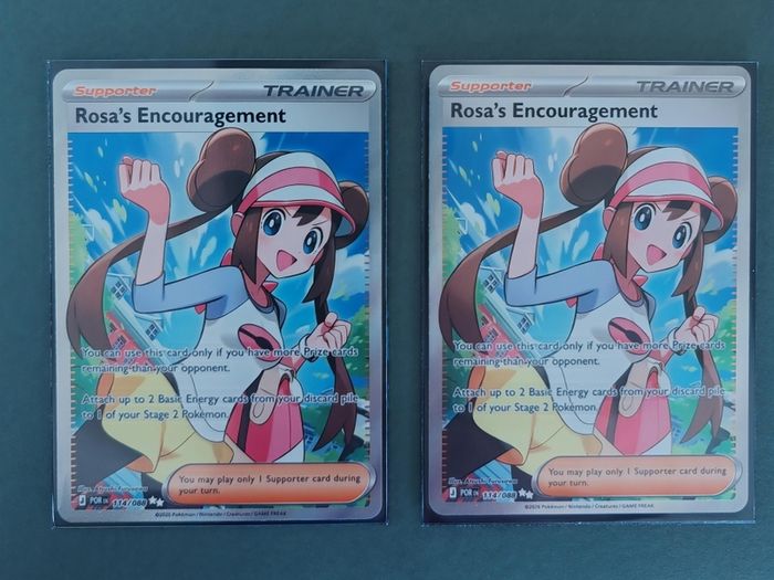 Pokemon TCG: Perfect Order Rosa's Encouragement 114 Mint Condition