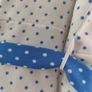 1970s Vintage Polka Dot Summer Dress Image 9