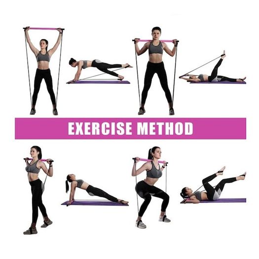Pilates Bar Kit Resistance Band brand new