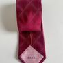 Thomas Pink 100% Silk Berry Pink Designer Tie Luxury Made in UK Image 4