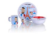 Children's Porcelain Breakfast Set Paris