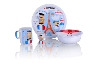 Children's Porcelain Breakfast Set Paris