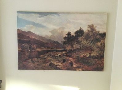 Art - Vintage Oleograph.
