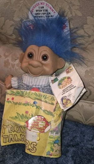 Vintage Powco Troll in box 1992