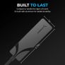 SABRENT USB Type-C to 5G Ethernet LAN Adapter - Aluminum Body, 5Gbps Multi-Gig LAN Speeds, Backward Compatible with 1GbE/2.5GbE, Bus-Powered, Durable, Plug-and-Play for USB-C Devices (NT-C5GA) Image 4