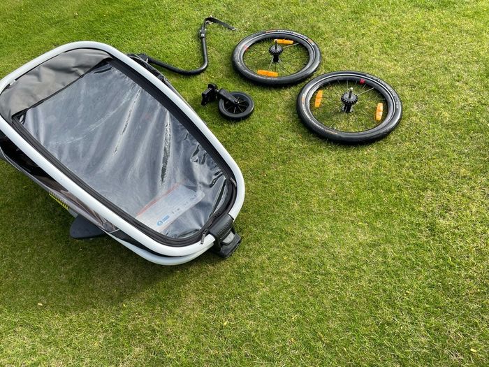 Hamax Outback Buggy and bike trailer