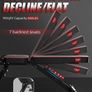 Adjustable Weight Bench - Utility Weight Benches for Full Body Workout, Foldable Incline/Decline Bench Press for Home Gym (FREE POSTAGE) Image 2