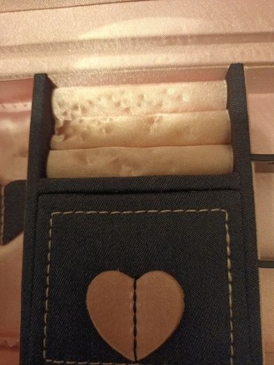 Childs denim jewellery box
