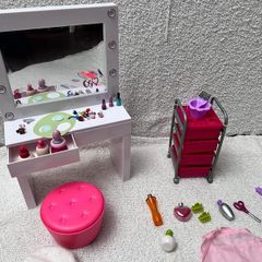 Our Generation Beauty Table and Salon Trolley