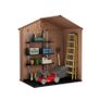 NEW SALE | 6 ft. W x 4 ft. D Double Door Apex Outdoor Garden Shed Image 5