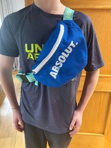 Absolut vodka crossbody/ bumbag