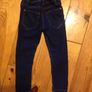 NEXT Age 3 Skinny Jeans Dark Blue Image 2