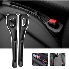 2x Car Seat Gap Filler Side Seam Plug Strip Leak-proof Filling Strip For All Car Model Wallet Phone Holder Car Accessories