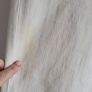 ZARA high waisted straight leg beige jeans with frayed hems Sz 40 EU (Fit 12 UK) - Bnwot Rrp 39.99 Image 6
