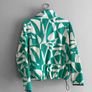 Pre Owned Dunnes Stores Green Geometric Fleece Image 5