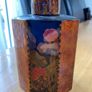 Paper Mache Bottle/ Tea caddy Image 2