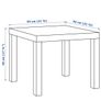 Ikea Lack side table black Image 4