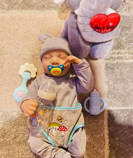 Reborn Dolls Boy - 18 Inches Handmade Washable Reborn Babies Soft Vinyl Body with Anatomically Correct, Reborn Baby Doll Looks Like a Real Baby (FREE SHIPPING)