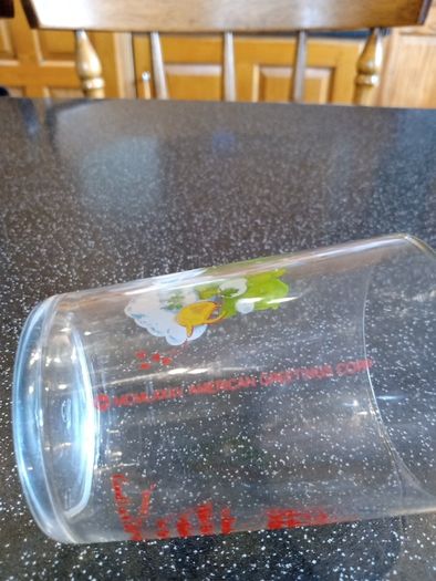 Care Bears Glass Vintage 1985