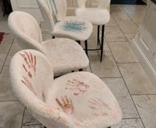 Four bar stools