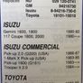 Toyota / Isuzu Distributor cap 45040 Image 2