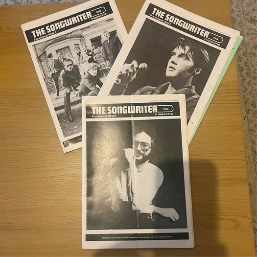 Rare 1978 "The Songwriter " Limerick Magazine