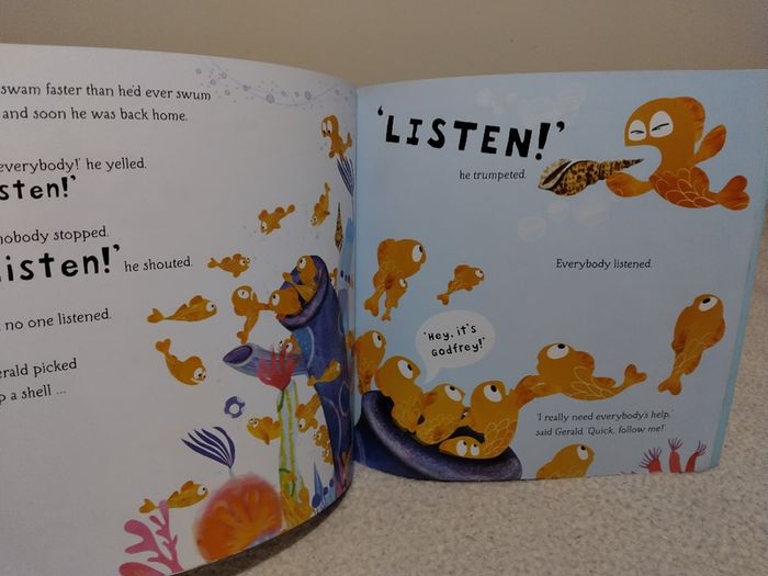 Tiny Whale A Fishy Tale Storybook