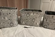 nursery boxes set of 3
