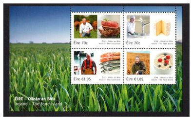 2015 Ireland Ireland: The Food Island Commemorative Stamps Miniature Sheet Mint Never Hinged (MNH)