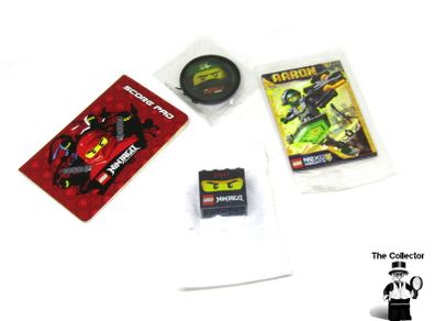 LEGO Toys R Us Rare Lot Toys R Us Lego lot Includes Special Edition 2011 Ninjago Lego brick Lego Ninjago Pop Badge Ninjago Scoring Pad And A Lego Pack Of Nexo Knights Cards