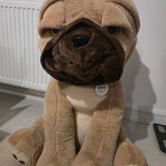 Large Bulldog Soft Toy