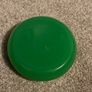 Vintage Green Glass Ashtray Image 2