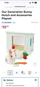 Our Generation Bunny Hutch