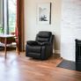 FINAL UNITS Bargain Recliner Chair Black & Brown Image 7