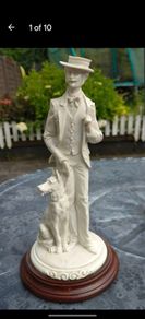 Porcelain " Victorian Gentleman". Auro Belcari. circa 1980