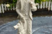 Porcelain " Victorian Gentleman". Auro Belcari. circa 1980